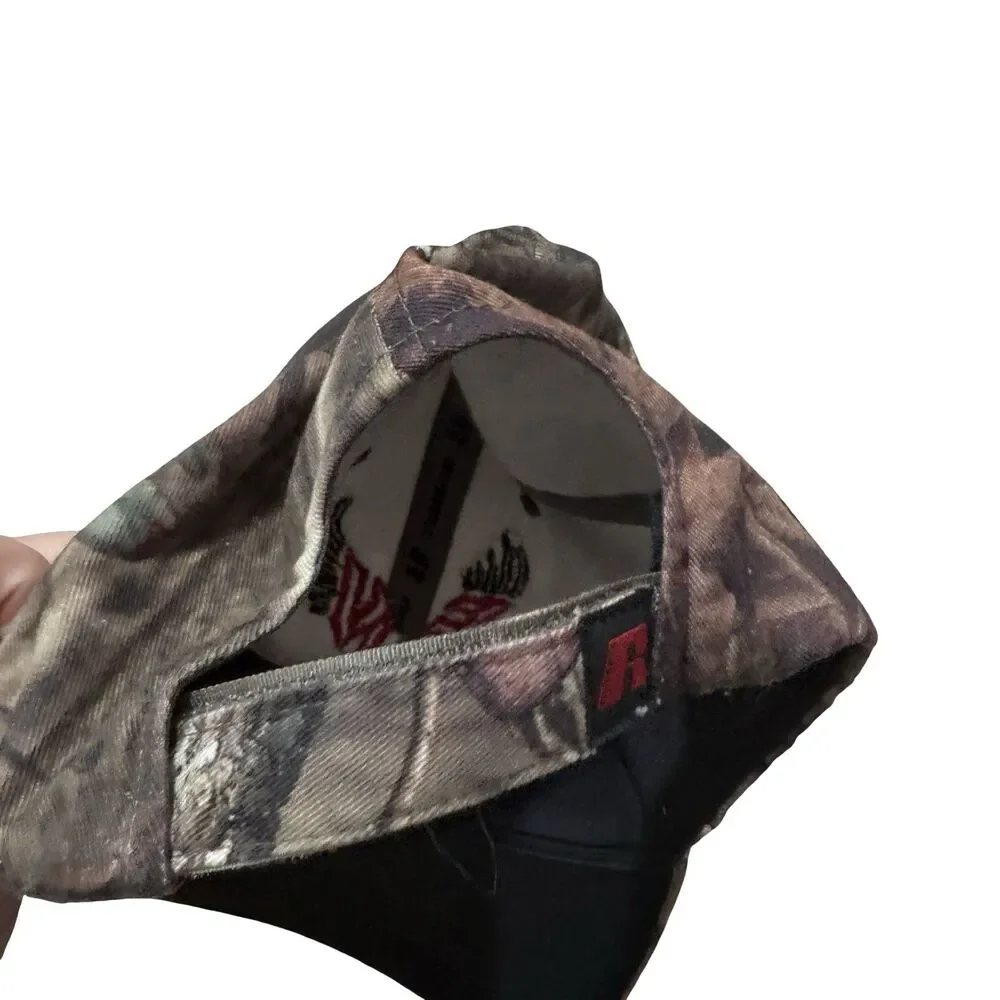 Eastern Washington University Eagles camo baseball hat cap